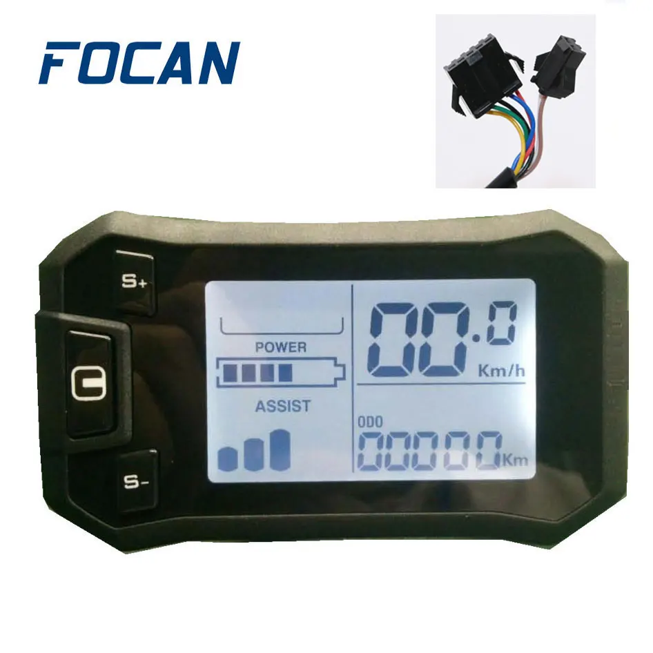 2020 FOCAN S850 24 в 36 48 ЖК дисплей измеритель/панель управления для