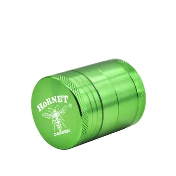 

HORNET Aluminum Alloy Herb Grinder 4 Layers Accessories Diameter 40MM Concave Spice Grinder Tobacco Shredded Metal Solid Grinder