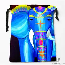 Пользовательские печати слон(1) сумки для покупок на шнурках дорожный мешочек для хранения плавать Туризм игрушка сумка унисекс мульти Size19-01-04-27