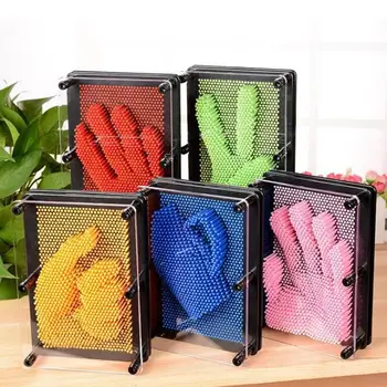 

Fun Game Toys 3D Pinart Clone Pin Toy Shape Variety Colorful Needle Random Color