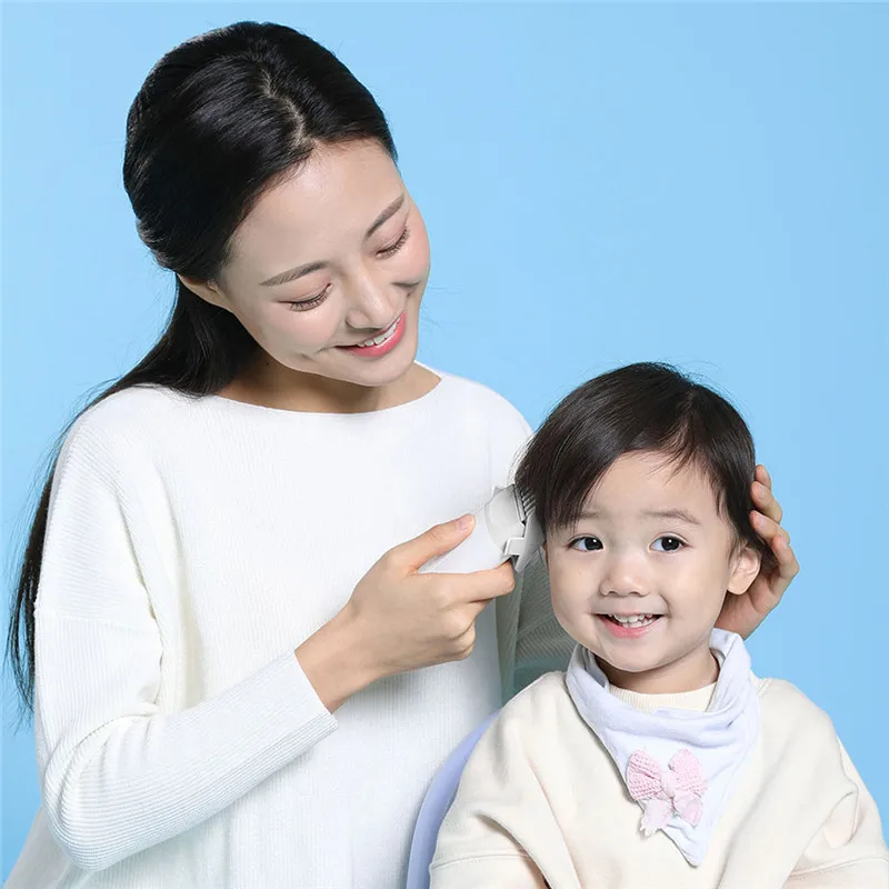 Xiaomi mijia MiTu детская машинка для стрижки волос IPX7 Водонепроницаемая электрическая бритва для волос тихий двигатель для детей Детский USB Перезаряжаемый безопасный