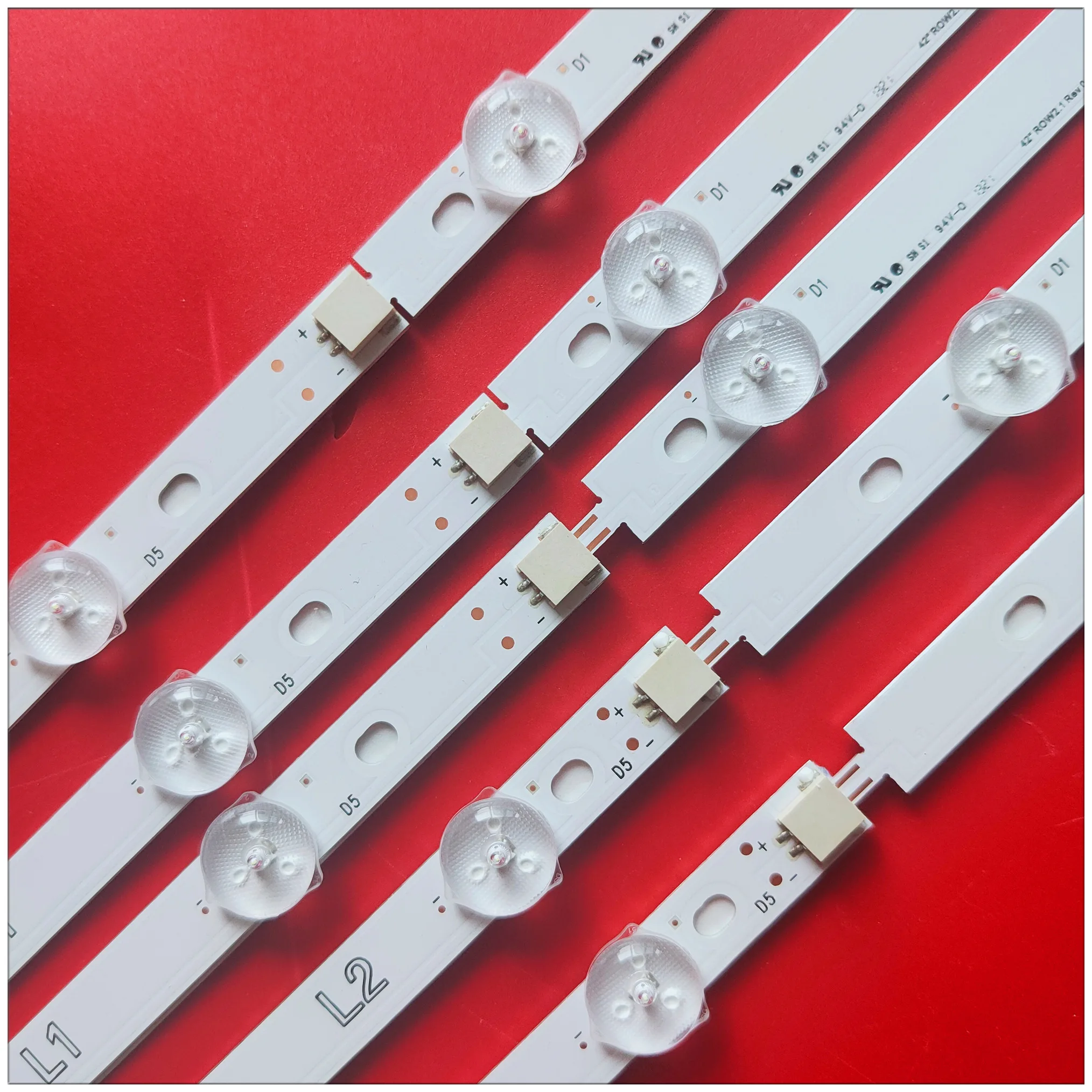 Светодиодная лента для подсветки LG 42LA620S 42LN570S 42LN5400 42LN5700 6916L 1214A 1215A 1216A