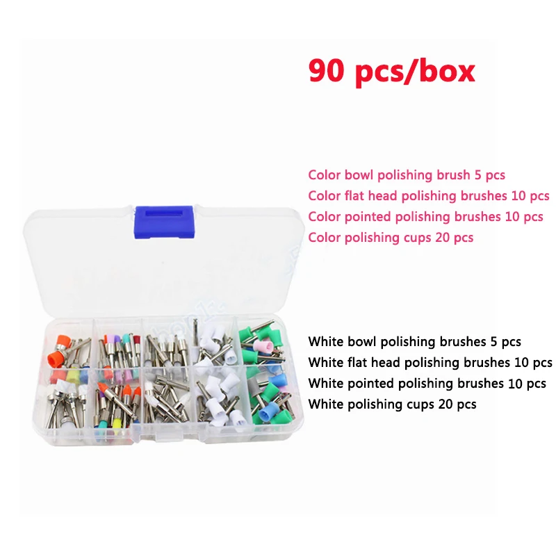90pcs-box-Dental-Polishing-Cup-Set-White-Color-Flat-Sharp-Bowl-Shape-Head-Dental-Contra-Angle