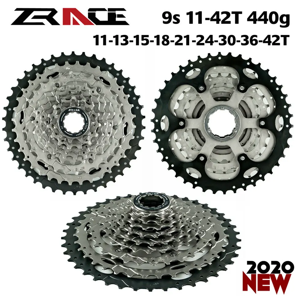 LTWOO ZRACE кассета для велосипеда 8 9 10 11 скоростей MTB велосипед freewheel 11-42 T/11-46 T/11-50 T/11-52 T для ALIVIO/DEOR/SLX/XT Mount - Цвет: 9S 11-42T