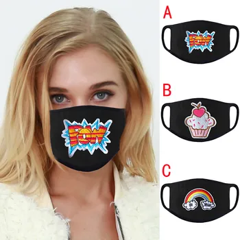 

Unisex Reusable Printed Mask Warm Windproof And Sunscreen Outdoor Mascarillas Essential Masks For Cycling And Hiking In Stock#E1