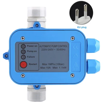 

Automatic Water Pump Controller Tool Replacement 110 Or 220V ABS Waterproof Pressure Control Electronic Switch Professional Home