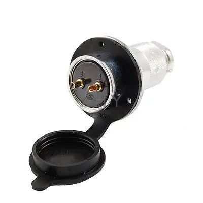 

Waterproof 2P 2 Pin Electrical Deck Aviation Connector Plug 25A 250V