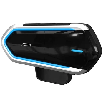 

Portable Bluetooth 4.1 Motorcycle Helmet Headset, Helmet Bluetooth Headset for Universal Wireless Interphone Intercom