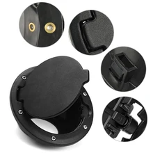 Firebug jeep tampa de gás capa de combustível do tanque de combustível porta de enchimento capa de gás para jeep wrangler jk & ilimitado 2007-2016 2/4 porta