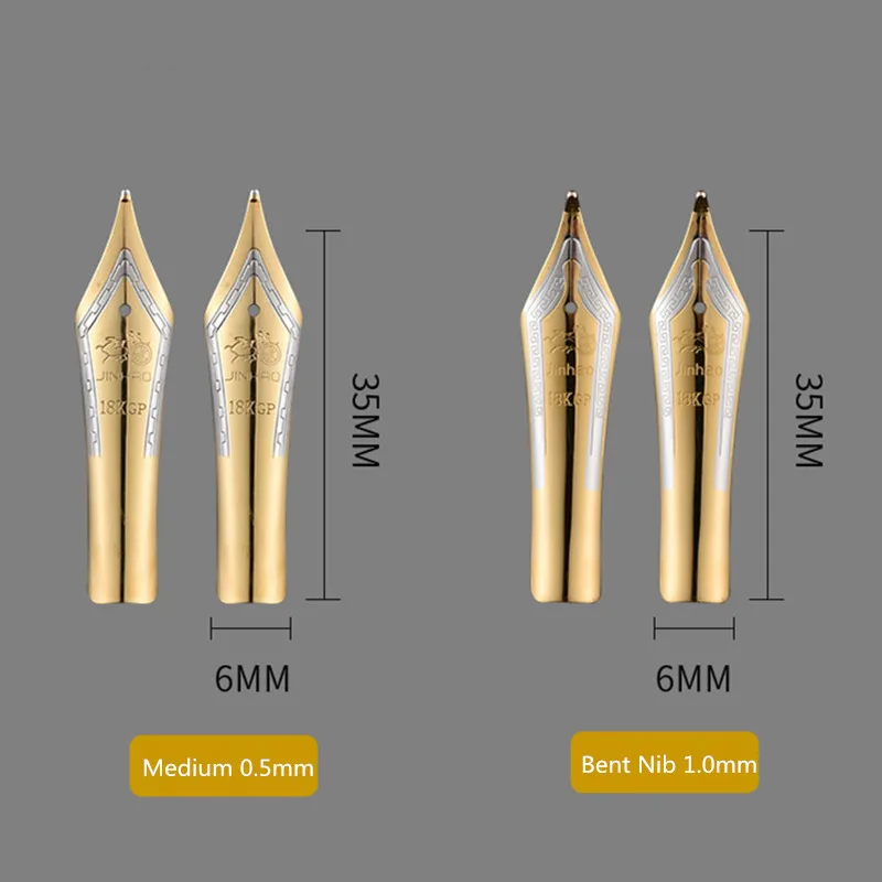 Jinhao 100 ״Ͼ  ,   Ŭ, Ͻ 繫  , EF/F 18KGP, Ʈ , 0.5mm, 1.0mm