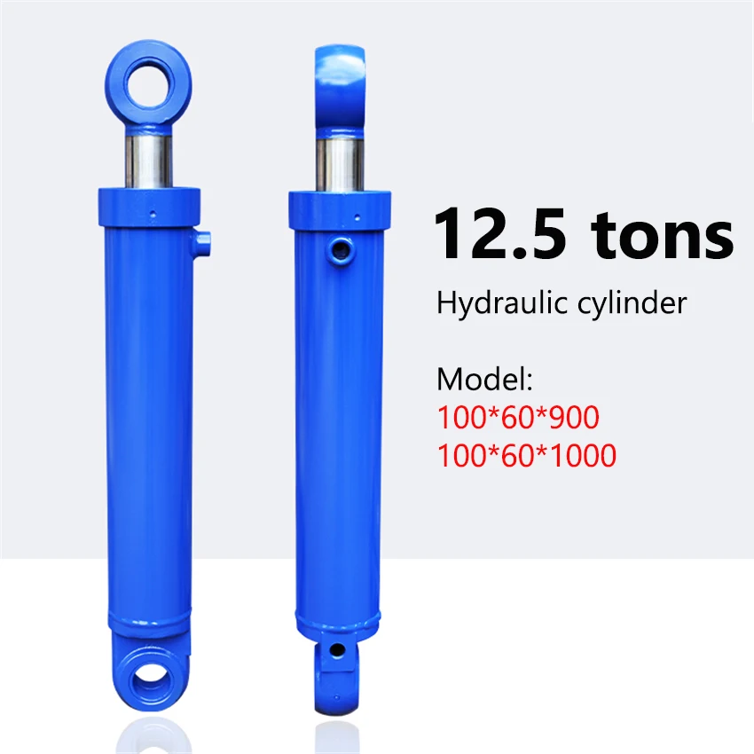 

Гидравлический цилиндр 100x60x900 мм, ход 1000 тонны, двухходовой гидравлический подъемник