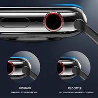 Protecteur d'écran pour Apple Watch, Film Guatemala complet pour iWatch Series 8, 7, 6, SE, 5, 4, 3, Pas de verre, 45mm, 44mm, 41mm, 38mm, 40mm, 42mm 4