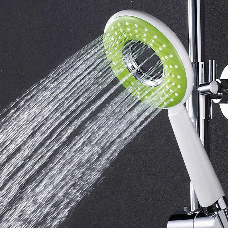 Бесплатная доставка ручная Лейка для душа с функцией экономии воды под высоким