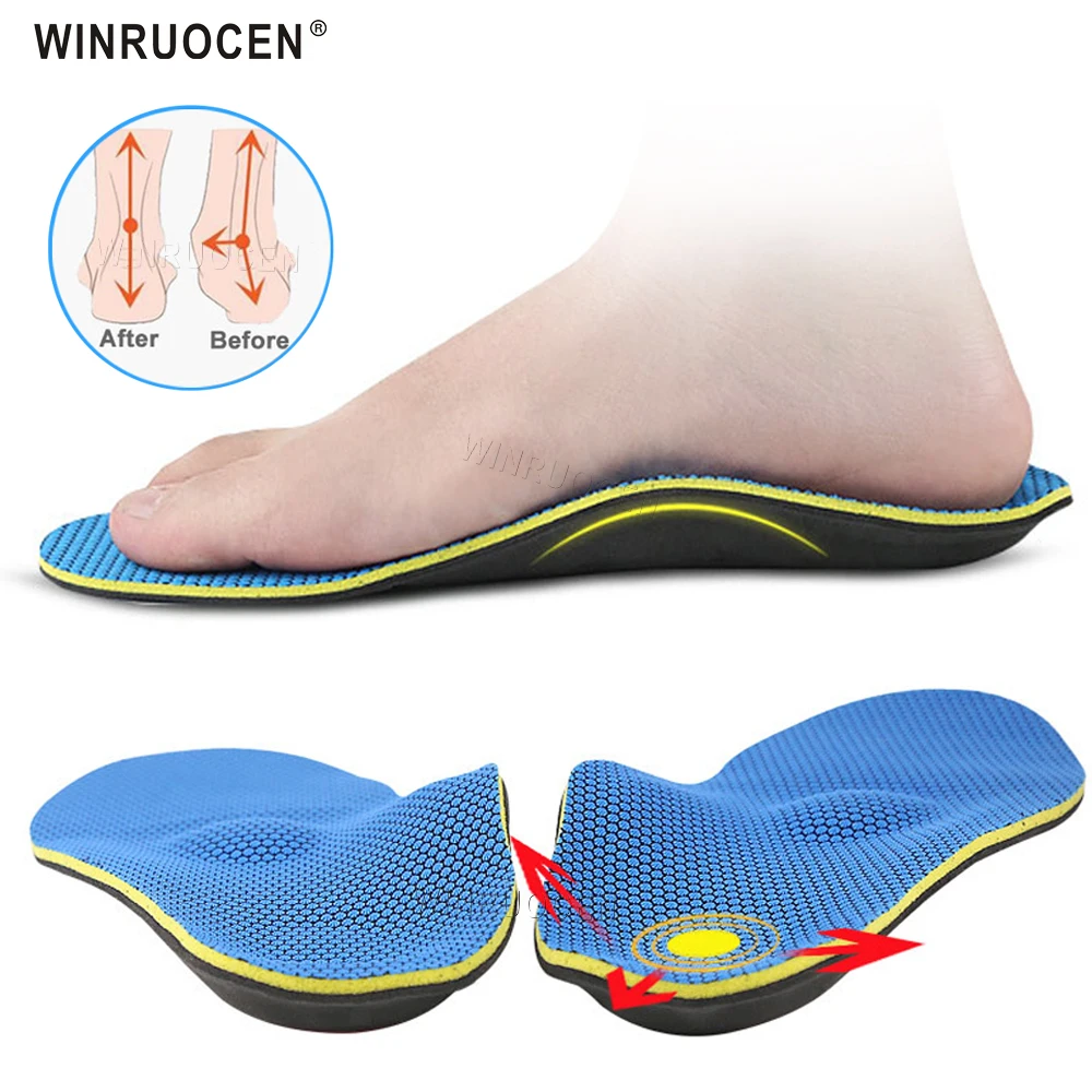Plantillas de pie plano para hombre y mujer, zapatos deportivos con soporte  ortopédico para el arco, dolor de talón, fascitis Plantar,  masaje|Plantillas| - AliExpress