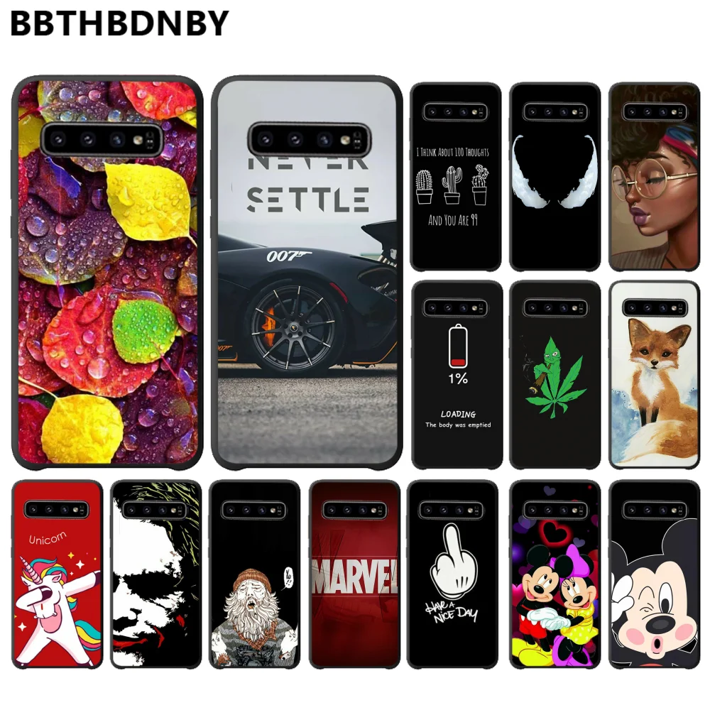 

For Samsung S10 Shell Phone Case For Samsung S10 Design Russian version For Samsung S10 bumper Fundas Coqa For Samsung S10