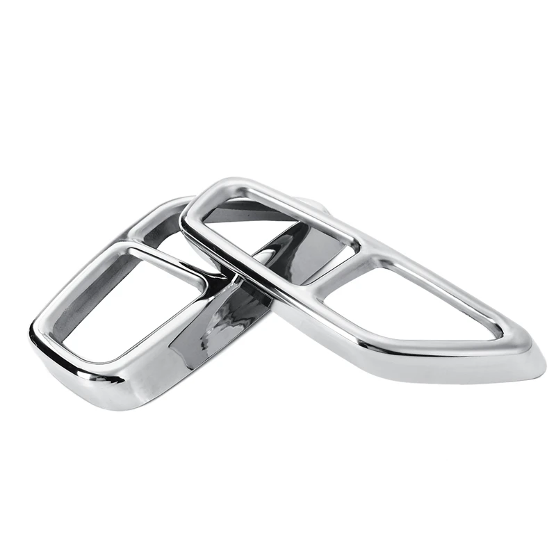 1 пара Автомобильный задний глушитель наконечник трубы накладка наклейка