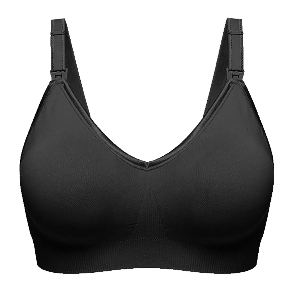 Woman Full Bust Bras Solid Seamless Nursing Maternity Bras Comfortable Sexy Chest Underwear Lingerie Biustonosz