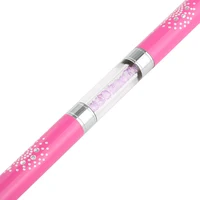 Cienki pędzelek do stylizacji paznokci narzędzie rzeźbiony kryształ ultra-cienki pióro do rysowania linii ciągnąć drut fototerapia kwiat podwójne pióro metalowe pióro 5