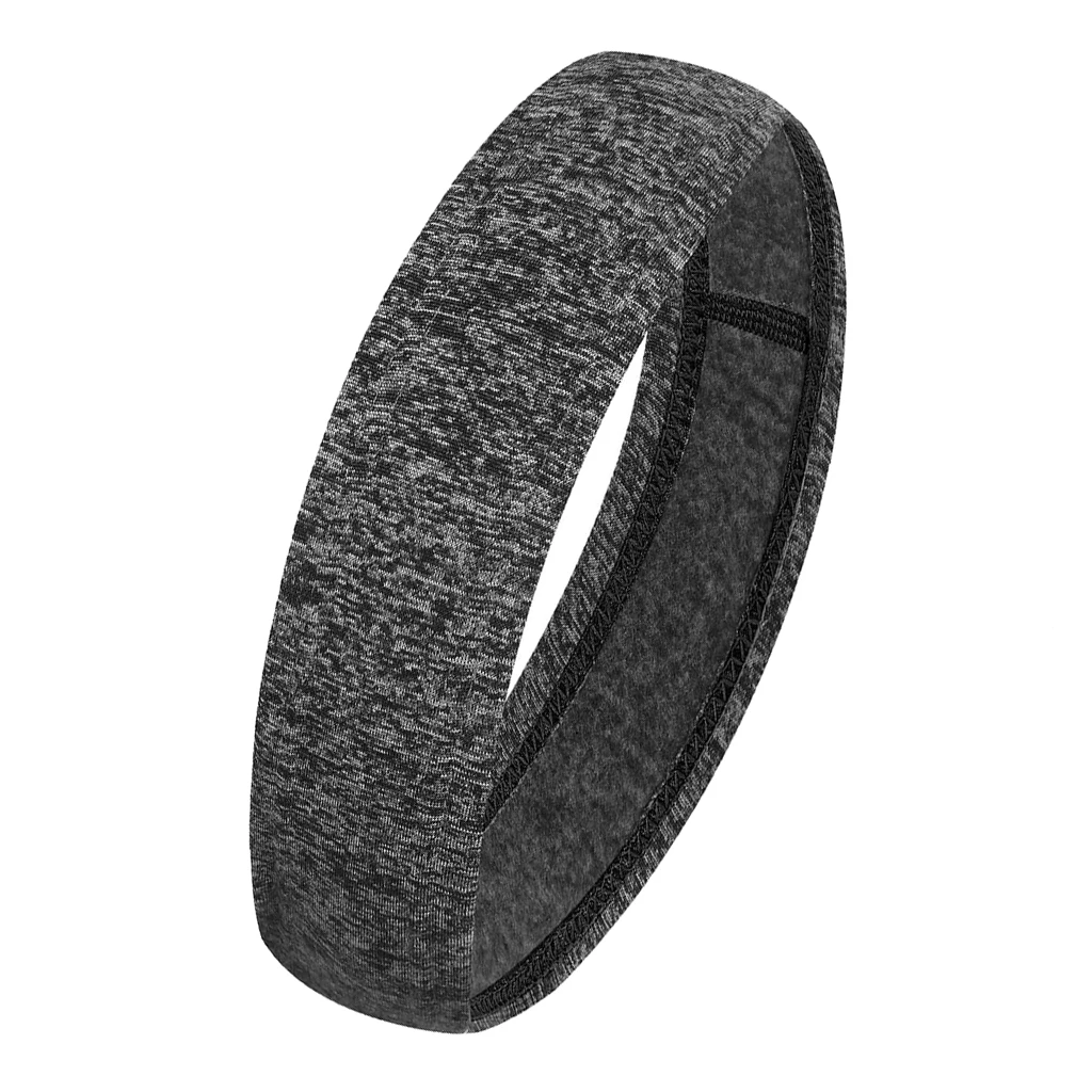 Men Women Sports Headband Gym Tennis Basketball Sweatband Stretchy Hairband Yoga Running Athletic Sweat Wicking Hair Band