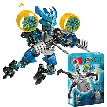 

BIONICLE Protector Of Water Figure Building Block Brick Set Toys For Boys Gift Compatible All Brands 70780 BIONICLE