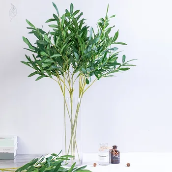 

European Style High-quality Imitation Plant Olive Branch Wedding Living Room Flower Arrangement Decoration Imitation Flowers Dec