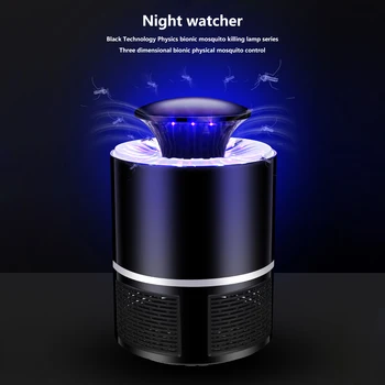 

USB Powered Mosquito Killer Lamp 355nm UV Electronic Insect Trap Bug Zapper Anti Mosquito Trap LED Night Light Lamp Bug