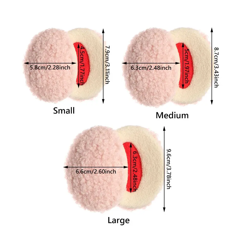 Scaldaprotezione calda in morbido pile invernale Copri paraorecchie Cuffie senza fascia_voghion.com
