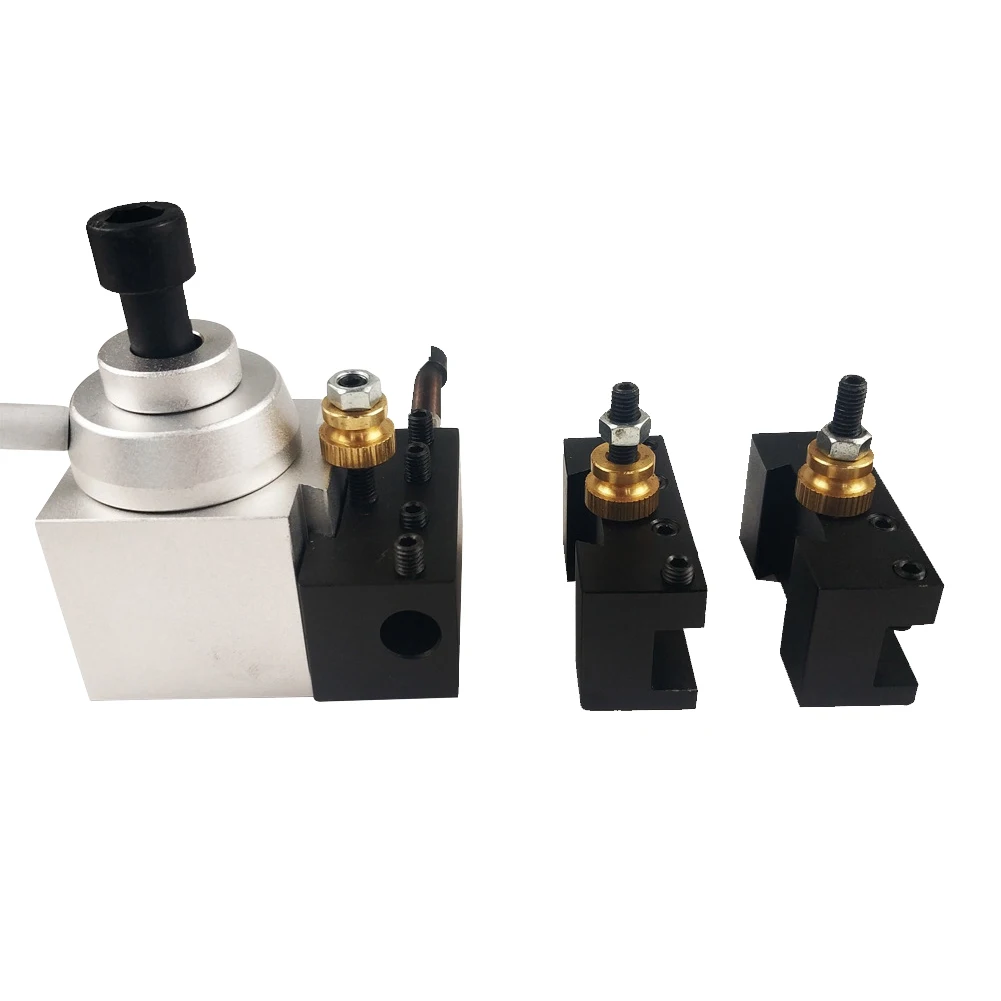 

Set Lathes Mini Blade Holder Set Post Professional Kit Accessories Tool Practical Multifunctional Quick Change Aluminum Alloy