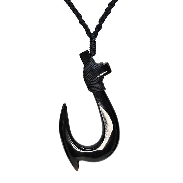 New Zealand Necklace Fishhook, New Zealand Maori Necklace