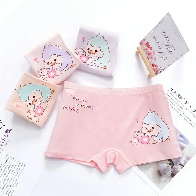 randomly 5pcs Нижнее белье для девочек, 5 шт./упак. мягкие хлопковые трусы из модала детские трусики с рисунком для девочек дышащие трусы для малышей, детская одежда - Цвет: randomly 5pcs