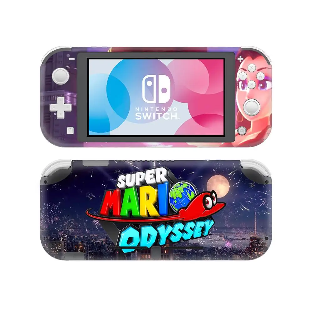 Наклейка из кожи Марио для nintendo Switch Lite консоль и контроллер протектор Joy-con NAND Switch Lite NSL наклейка на кожу - Цвет: YSNSL0310