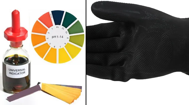 Ansell Acid And Alkali Resistant Safety Gloves Waterproof Oil Anti-Skid Gloves CE Certification Chemistry Laboratory Protection (5)