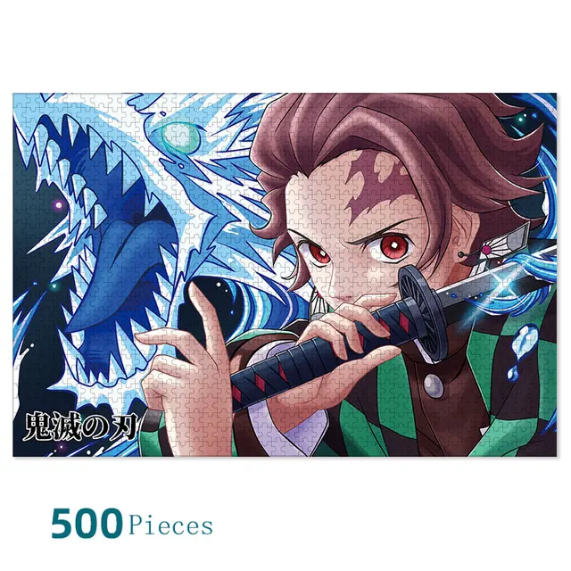 Christmas Gifts 300,500,1000 Pieces Manga Anime Characters Wooden Puzzle Educational Toys Jigsaw Puzzle 1000 Pieces Adult 5-500 Pieces