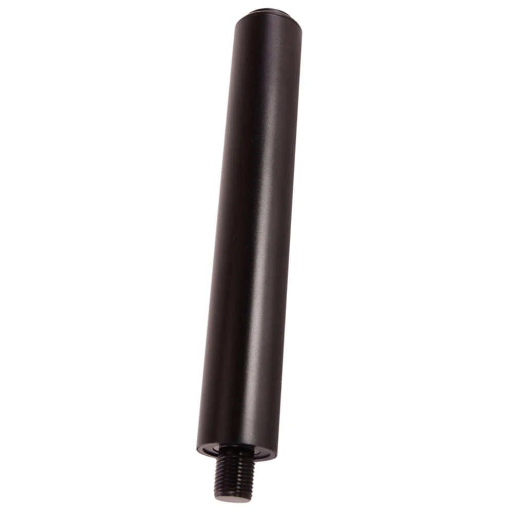 Sturdy Aluminum Alloy Pool Cue Lengthening Extender Extension Accessory Black