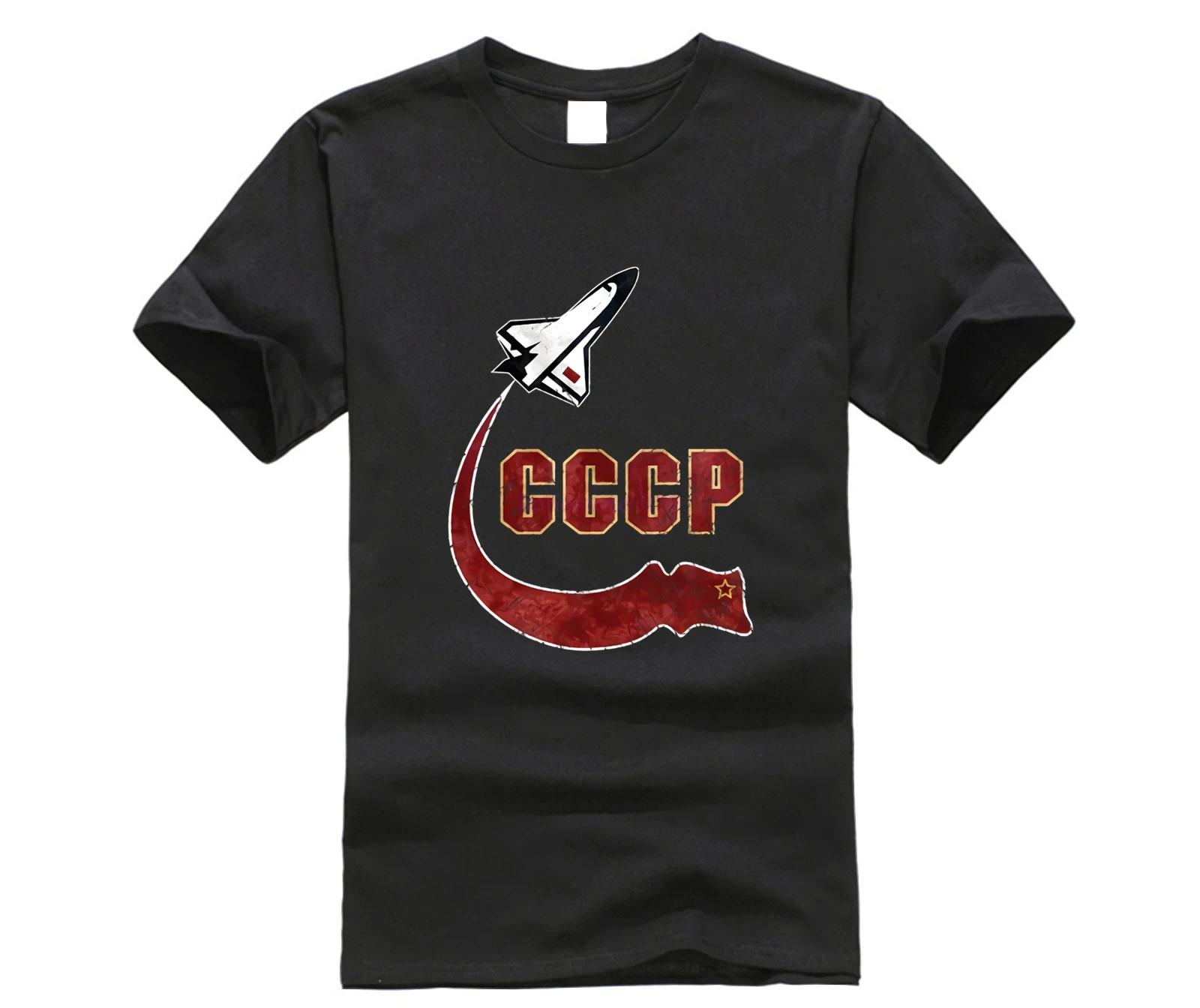 2020 Мужская футболка Cccp космическая программа | одежда