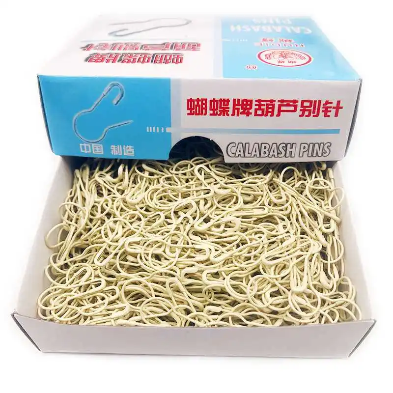 fashion copper Clothes pin Orange Blue Green Pink small pin safety gourd needle steel wire 0.95*2.1cm for tag