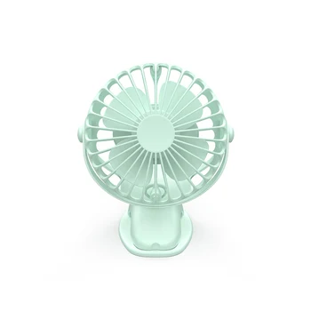 

4000mAh Portable Cooling Mini USB Fan 4 Speeds 360 Degree All-round Rotation Rechargeable Air Fan USB Charging Desktop Clip Fan