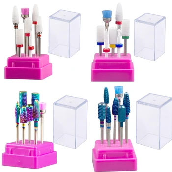 

Diamond Drill Milling Nail Cutter For Manicure Electric Pedicure Nail Drill Bits Accessories Burr Cuticle Clean Drills Bit Mill