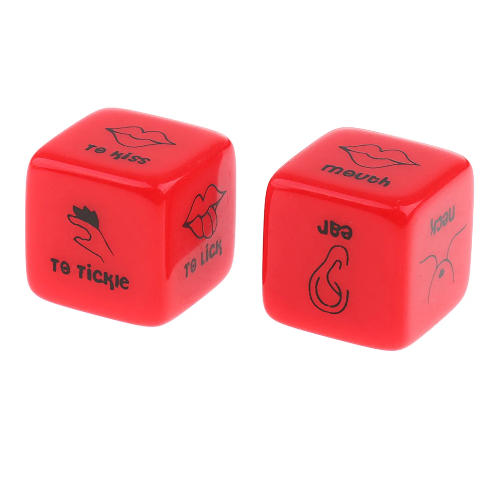 6-Sided Sex Dice, Novelty Game Spicy Gifts for Men Women Bachelor Bachelorette Parties