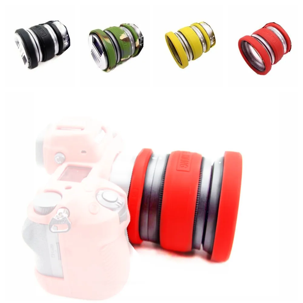 Anello Obiettivo + Anello Di Messa A Fuoco + Anello Zoom Elastico In Silicone Protezione Anello Per Nikon Z 24-70Mm F/4 S 24-70 F4 Obiettivo Z7 Z6 Ii 