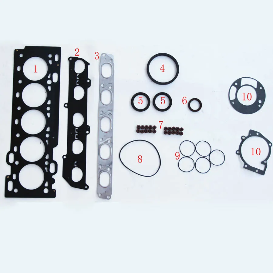 B5254T3 B5254T6 For VOLVO S40 S80 C30 T5 HYDA HUWA METAL Full Set Overhaul  Package Auto Parts Engine Gasket 50284000 AliExpress