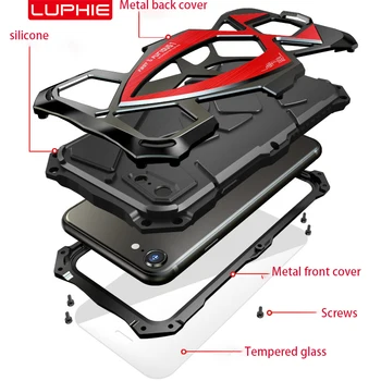 

armor Metal phone case for iphone se 2020 8 7 PLUS case funda shockproof cases for Apple iphone 7 8 plus case Cover Outdoo coque