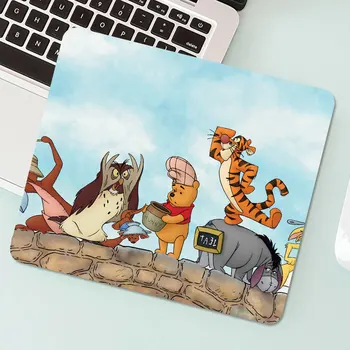 

Piglet Tigger Winnie Pooh Bear Keyboard Desk Game Mousepad Gaming Mouse Pad Mause Mat Gamer Laptop Rubber Notebook Mice Mat