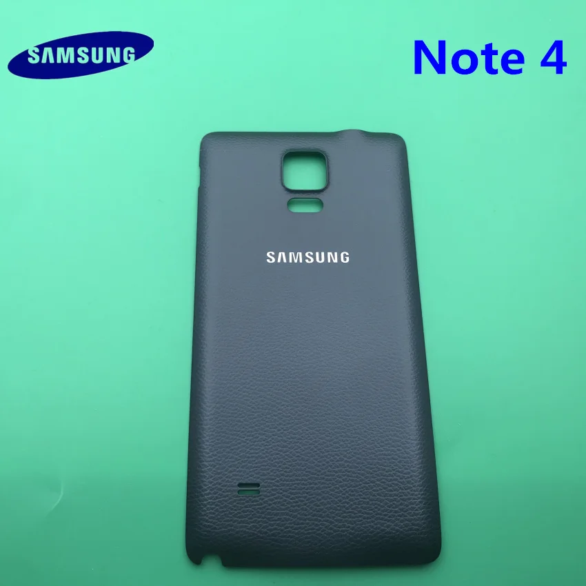 samsung note4 чехол на заднюю панель для samsung Galaxy Note 4 N910 N910F N9100 крышка на батарейках задняя крышка на дверь