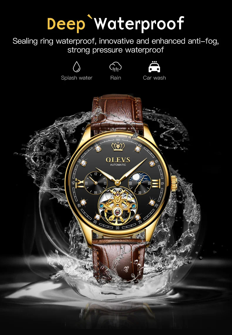 OLEVS 3601 Men’s Quartz Watch description image 9