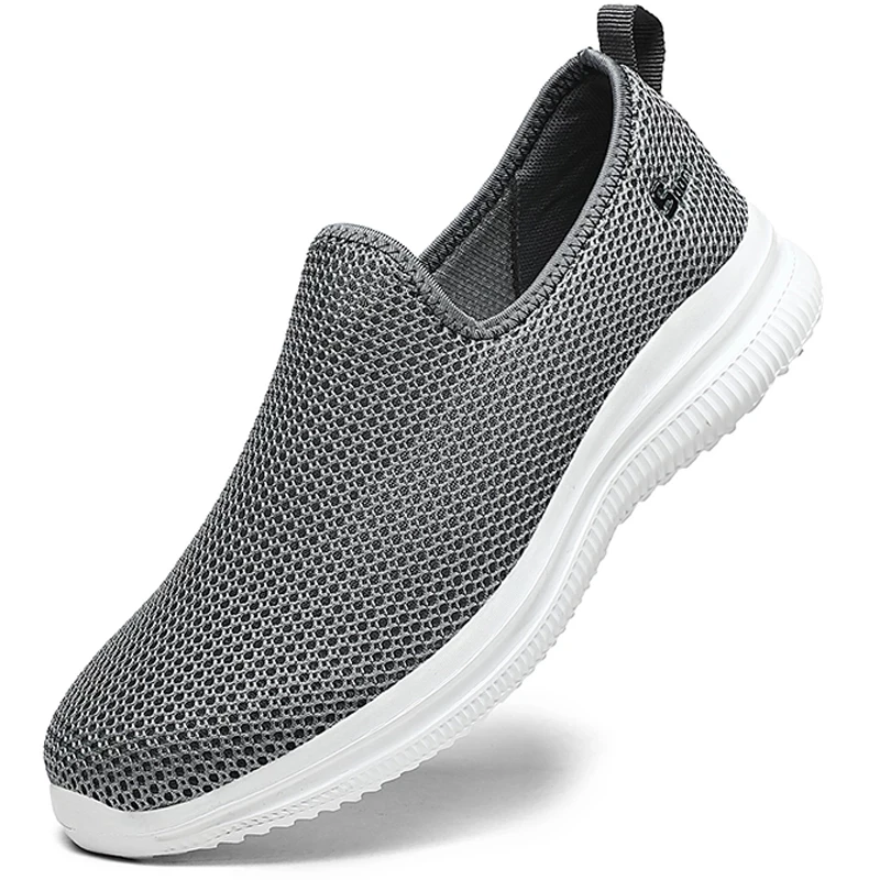 LARNMERN - Mocasines De Acero Con Puntera Para Hombre, Para Trabajo