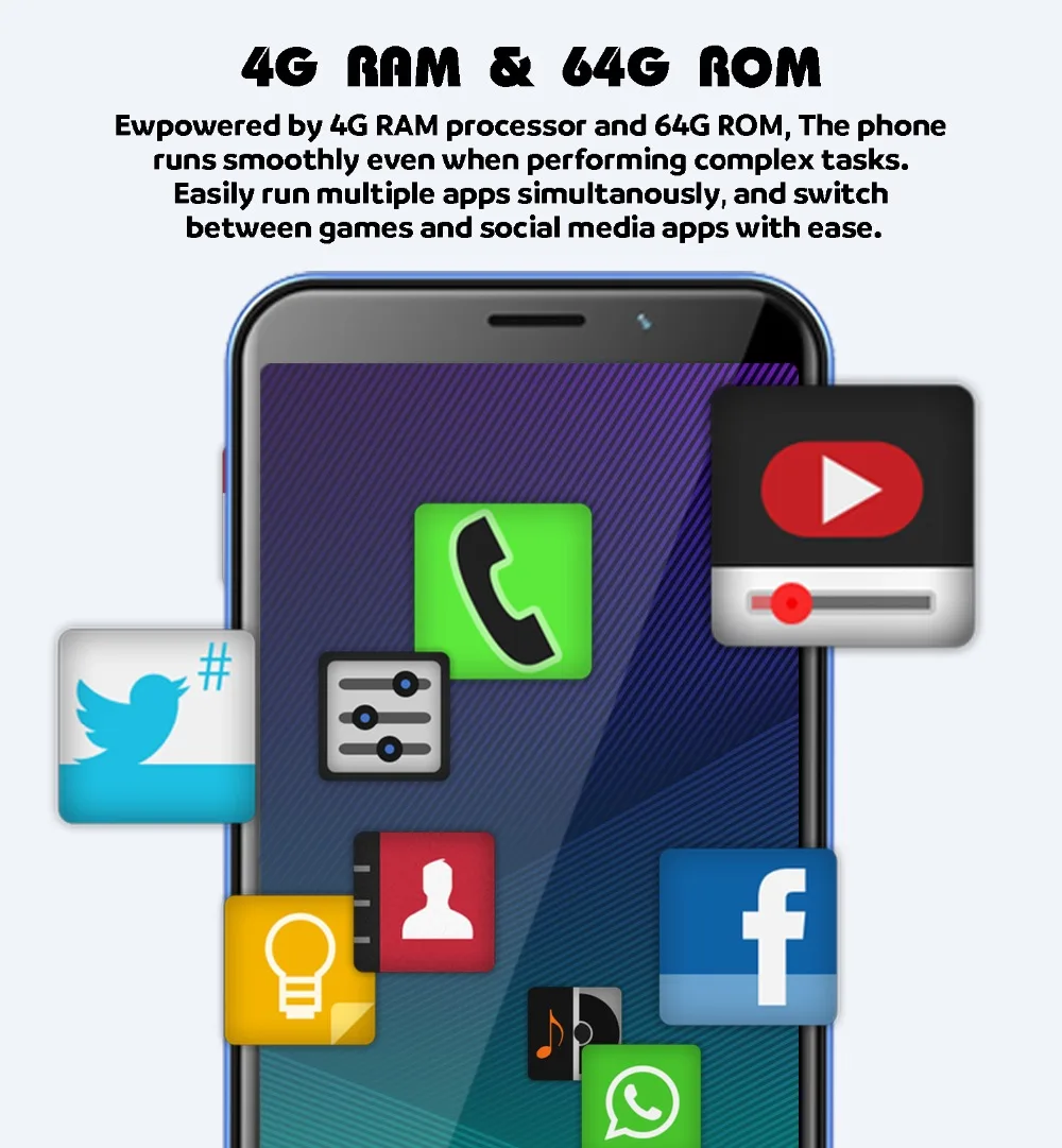 A5s, 4G ram, 64G rom, четырехъядерный смартфон, 13 МП, 6,0 дюймов, мобильные телефоны, Face ID, разблокированный, celulares,, Android, мобильный телефон MTK