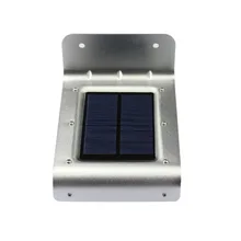 Стиль человека реагирующая на движение Солнечный настенный светильник 16LED уличный фонарь на солнечной батарее Бытовая садовая лампа