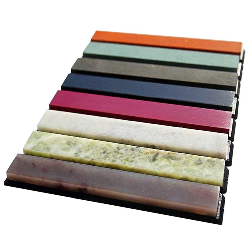 8Pcs 200-10000 Grit Apex Pro Pencil Sharpener Whetstone Oilstone Grinder Holder Knife Sharpening Stone Set System 8Pcs 200-10000 Grit Apex Pro Pencil Sharpener Whetstone Oilstone Grinder Holder Knife Sharpening Stone Set System