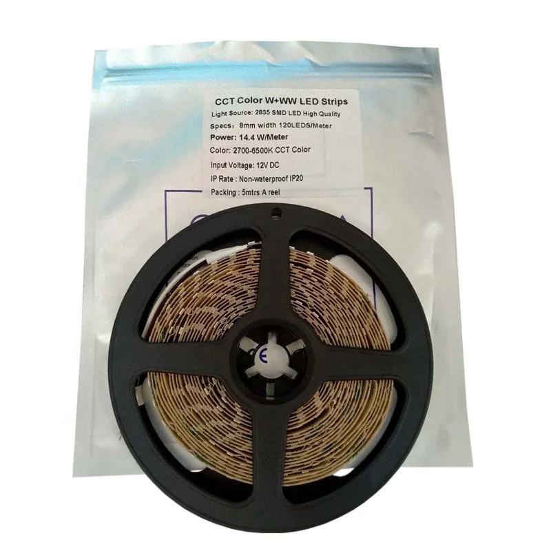 2835 8MM 120灯双色温灯条-7